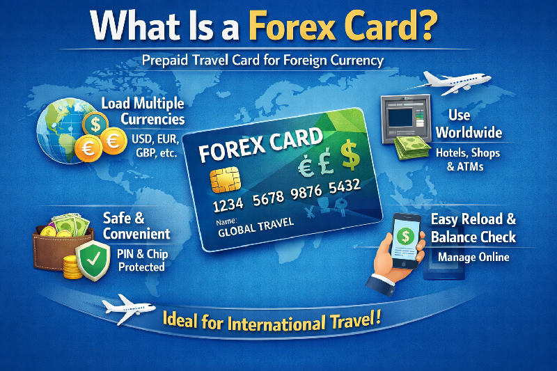 What Is a Forex Card? Benefits, Charges & How It Works for Travelers